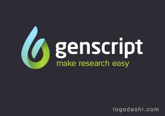 GenScript标志标志logo设计，品牌vi设计