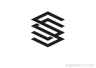 S字母图标欣赏标志logo设计，品牌vi设计