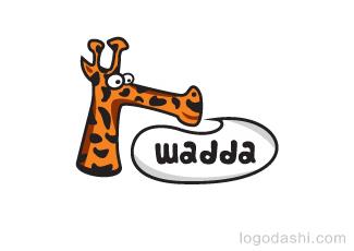 wadda标志标志logo设计，品牌vi设计