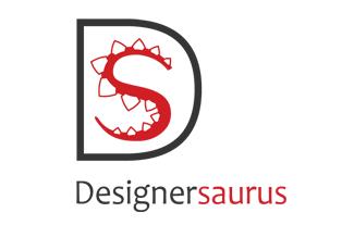 Designersaurus标志logo设计，品牌vi设计