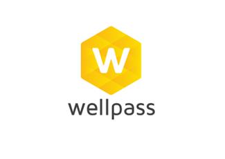 wellpass标志logo设计，品牌vi设计