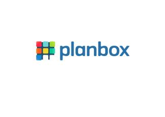 Planbox标志标志logo设计，品牌vi设计