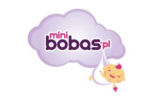 迷你Bobas标志标志logo设计，品牌vi设计