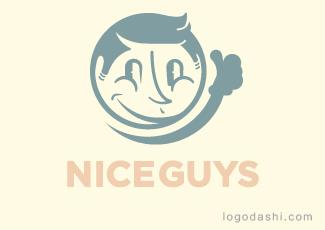 NiceGuy科技标志logo设计，品牌vi设计