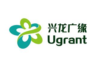 兴龙广缘标志logo设计，品牌vi设计