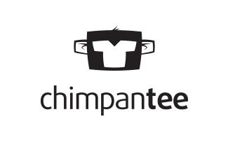 ChimpanTee服装品牌标志logo设计，品牌vi设计