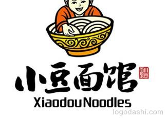 小豆面馆logo欣赏标志logo设计，品牌vi设计