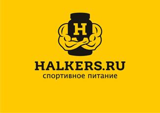 Halkers标志标志logo设计，品牌vi设计