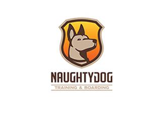 牧羊犬训练标识标志logo设计，品牌vi设计