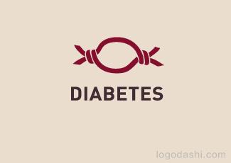 DIABETES标志标志logo设计，品牌vi设计