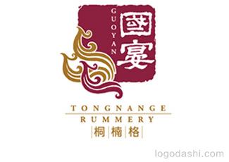 国宴酒店标志logo设计，品牌vi设计