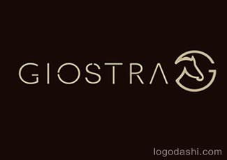 意大利GIOSTRA女包标志logo设计，品牌vi设计