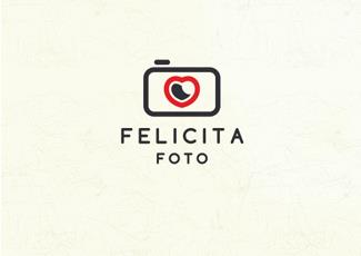 FELICITA标志logo设计，品牌vi设计