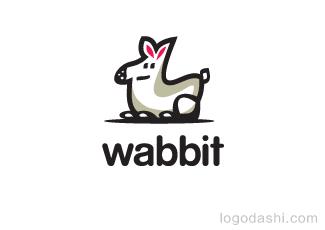 Wabbit标志标志logo设计，品牌vi设计