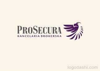 ProSecura保险标志标志logo设计，品牌vi设计