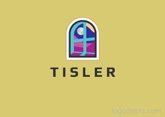 Tisler酒店商标标志logo设计，品牌vi设计