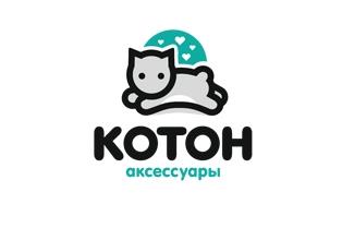 卡通萌猫素材logo标志logo设计，品牌vi设计