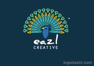 eazl创意商标标志logo设计，品牌vi设计