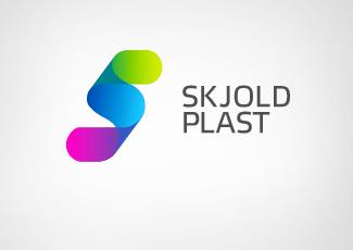 Skjoldplast标志标志logo设计，品牌vi设计