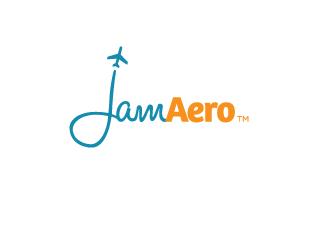 JamAero标志logo设计，品牌vi设计