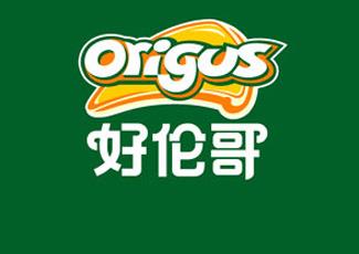 好伦哥餐饮字体标志logo设计，品牌vi设计