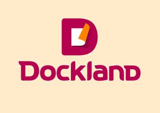 Dockland标志标志logo设计，品牌vi设计