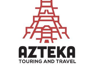 Azteka旅游标志logo设计，品牌vi设计