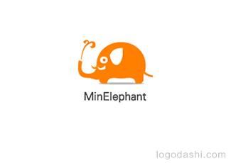 MinElephant标志标志logo设计，品牌vi设计