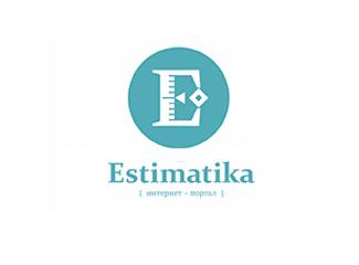 ESTIMATIKA行业网站logo标志logo设计，品牌vi设计