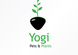 宠物和植物标志logo设计，品牌vi设计