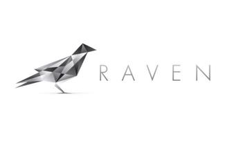 RAVEN标志logo设计，品牌vi设计