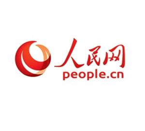 人民网含义标志logo设计，品牌vi设计