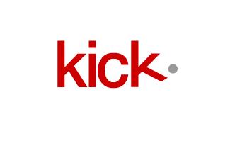 kick标志欣赏标志logo设计，品牌vi设计