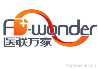 医联万家logo标志logo设计，品牌vi设计