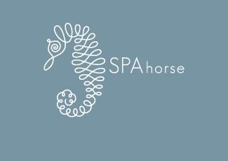 SPAhorse标志logo设计，品牌vi设计