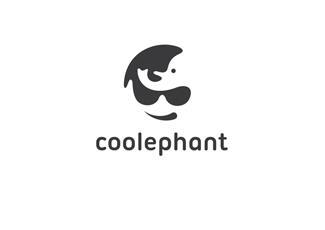 coolephant标志欣赏标志logo设计，品牌vi设计