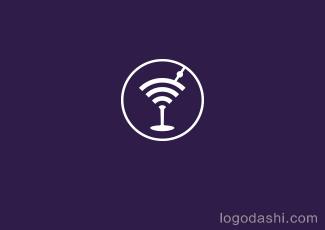 WiFi酒吧标志logo设计，品牌vi设计