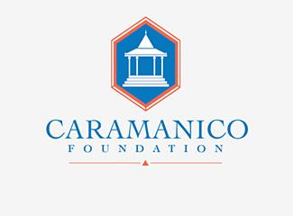 Caramanico基金会logo标志logo设计，品牌vi设计