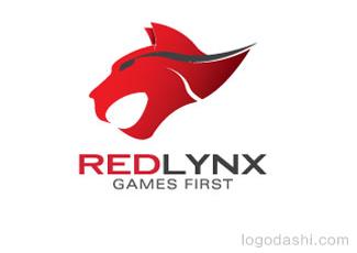 RedLynx网络游戏标志logo设计，品牌vi设计