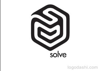 solve盒子logo素材标志logo设计，品牌vi设计