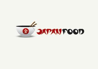 日本餐厅标志logo设计，品牌vi设计