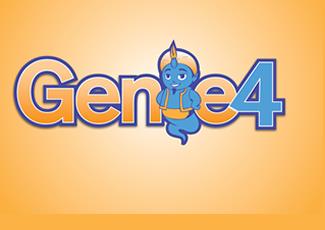 Genie4标志logo设计，品牌vi设计