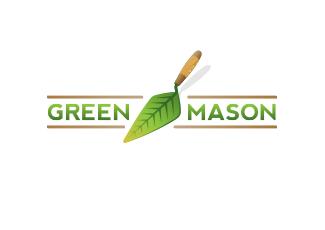 GreenMason标志logo设计，品牌vi设计