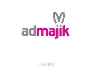 AdMagik标志logo设计，品牌vi设计