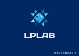 LPLAB标志标志logo设计，品牌vi设计