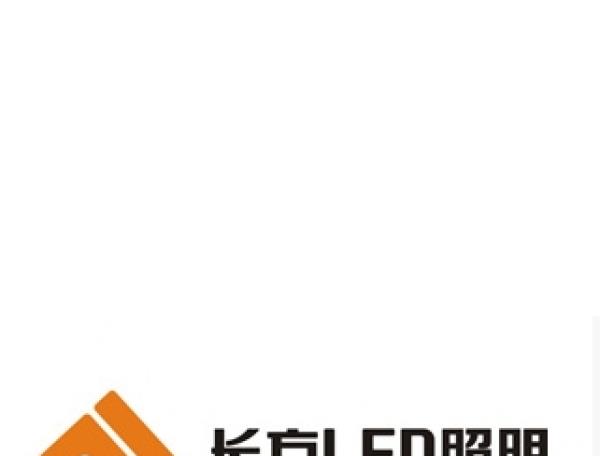 长方LED照明标志标志logo设计，品牌vi设计