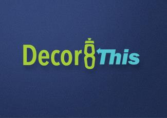 Decor8This标志logo设计，品牌vi设计