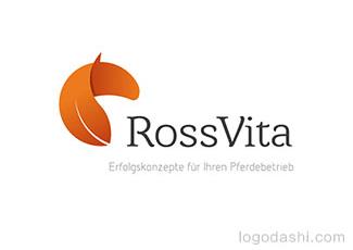 RossVita标志logo设计，品牌vi设计