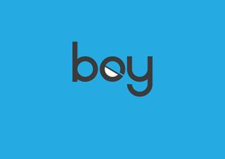 boy标志logo设计，品牌vi设计