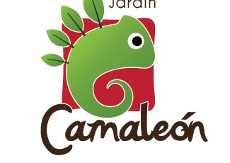 JARDIN卡马龙标志logo设计，品牌vi设计